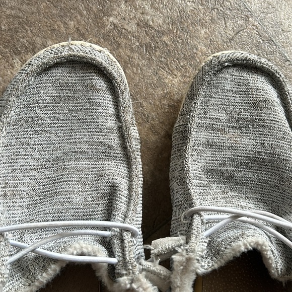 SOLD Well  loved worn hey dude slippers - Picture 2 of 4
